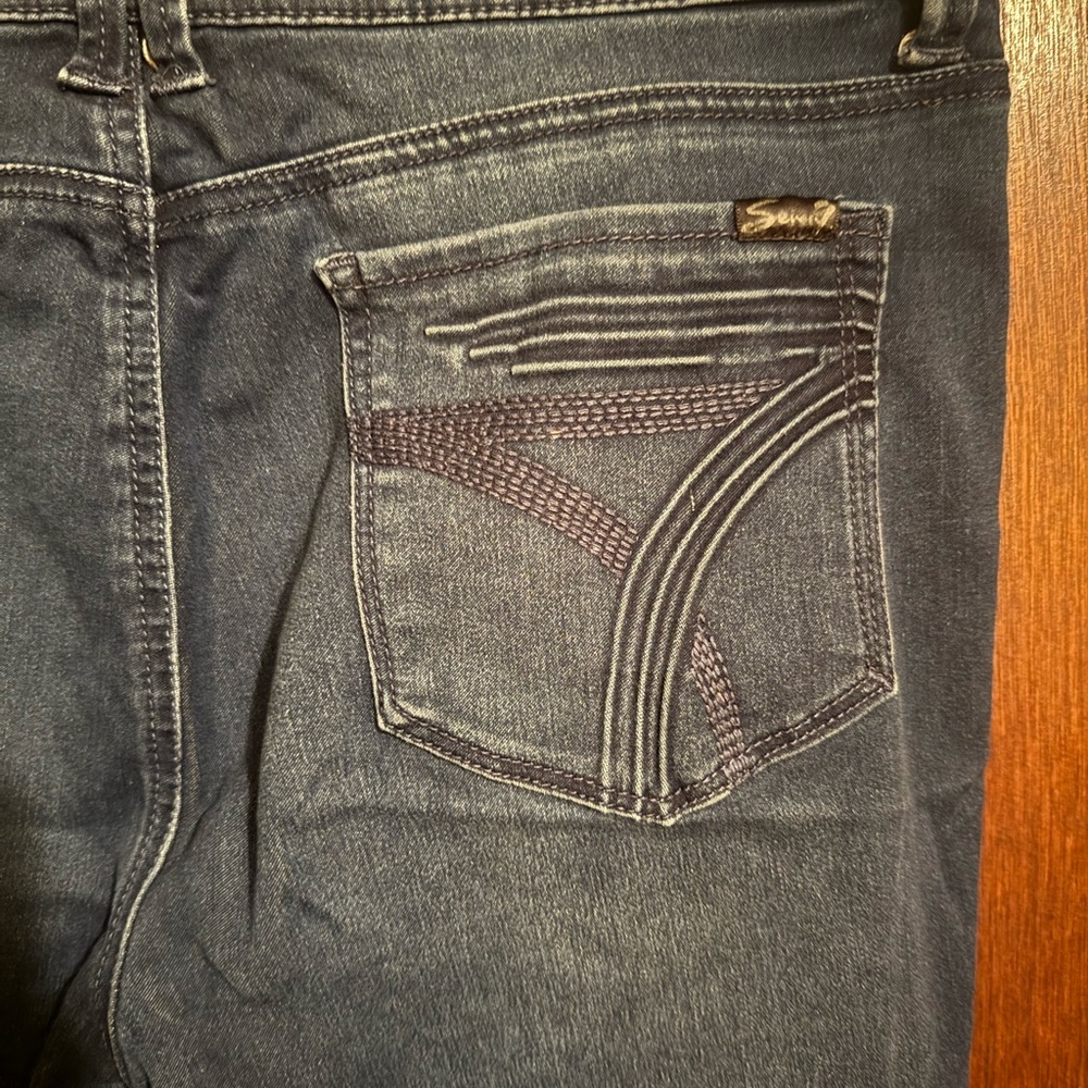 Seven7 Dark Blue Denim Jeans